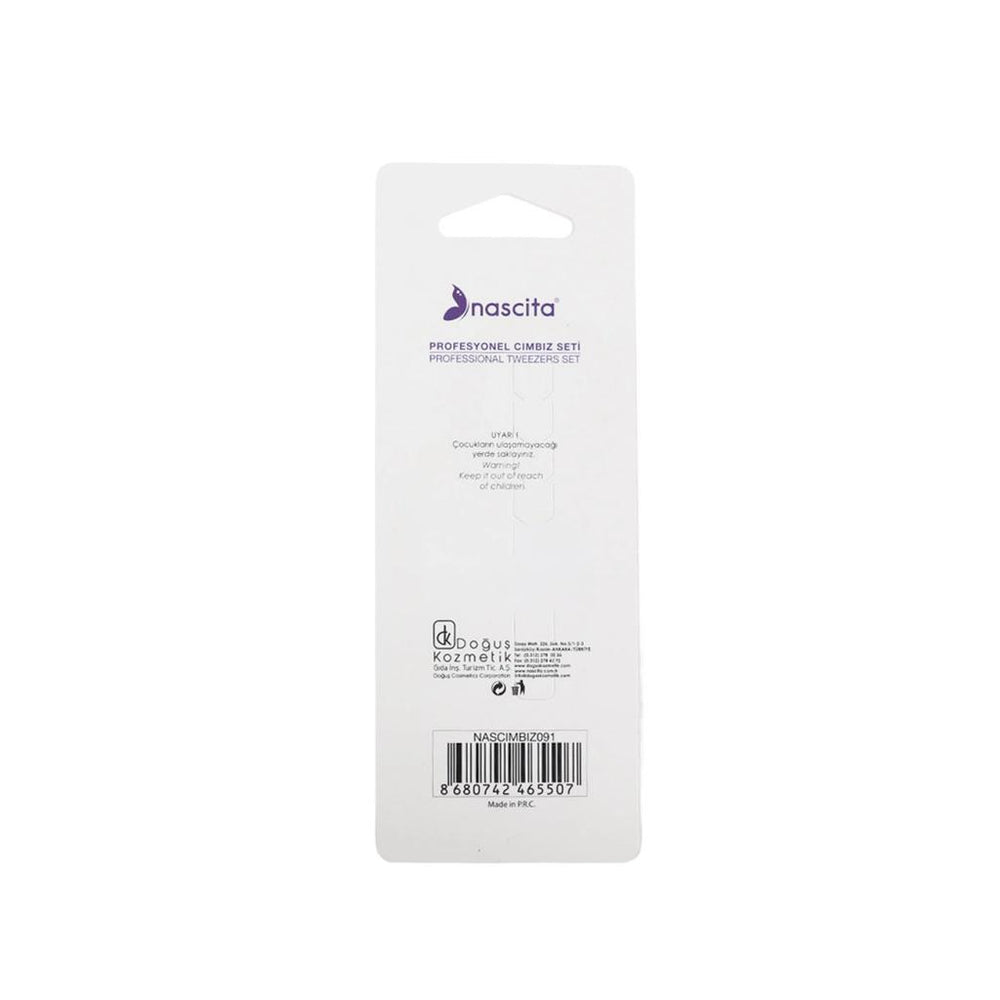 Nascita Pixy Pop Girls Purple Tweezers Set