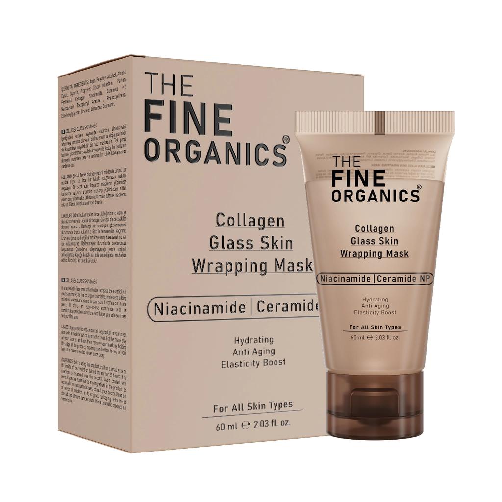 The Fine Organics Niacinamide &amp; Ceramide Glass Skin Mask 60 ml