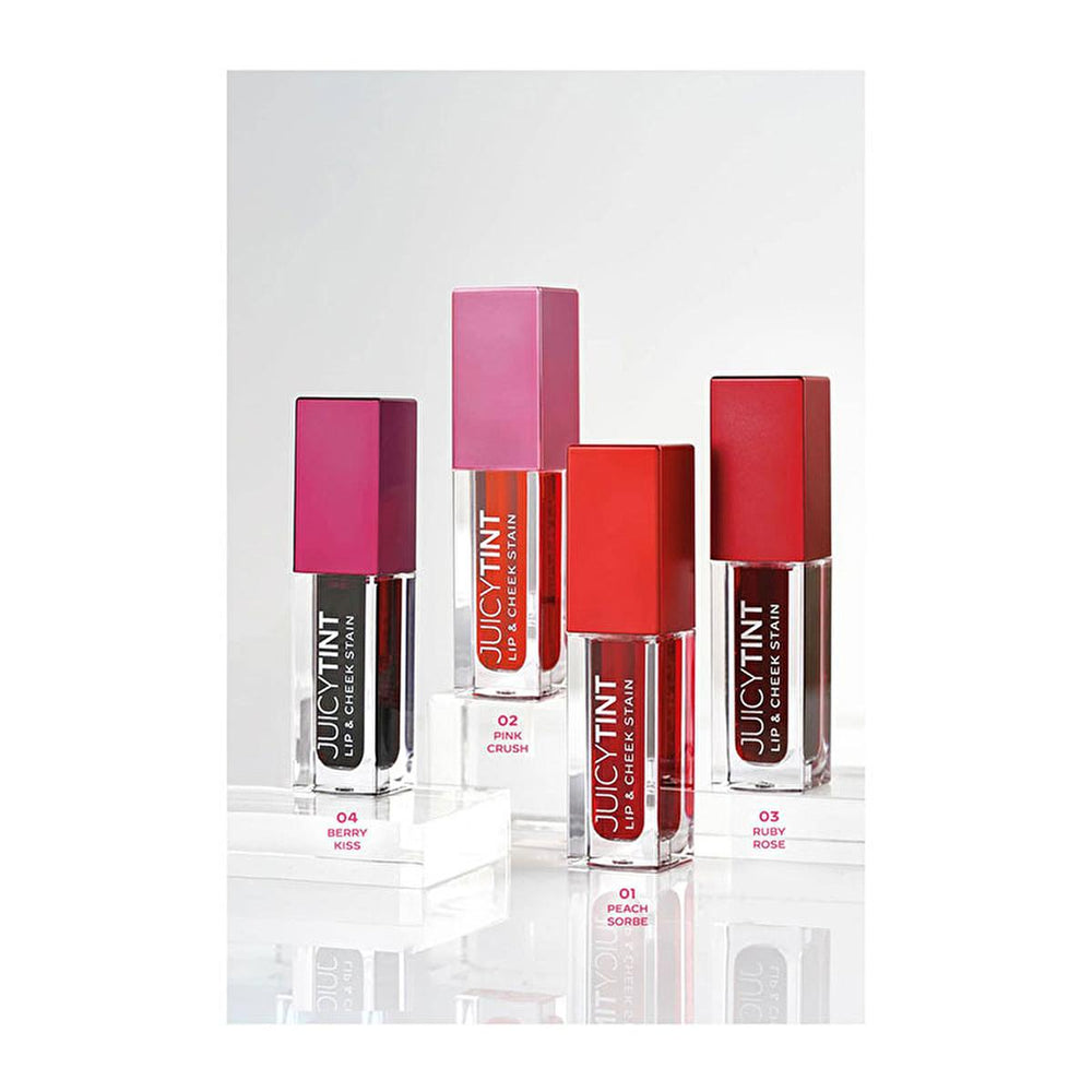 Golden Rose Lip and Cheek Stain No:02 Pink Crush - Natural Flush for Lips & Cheeks - view 4