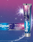 Signal White System Toothpaste for Strong Enamel 75 ml x 2