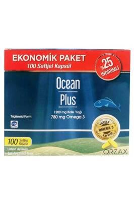 Orzax Omega-3 Dietary Supplement - Lemon Flavored Fish Oil, 100 Capsules, IFOS Certified Orzax Omega-3 Supplement - 100 Capsules, IFOS Certified Omega-3 supplement, Lemon flavored fish oil, Dietary supplement, IFOS certified omega-3, Health and wellness supplements, Heart health support, Brain function support, High potency omega-3, Economical supplement pack, Health-conscious individuals, Wellness products, Nutritional supplements, Fish oil capsules