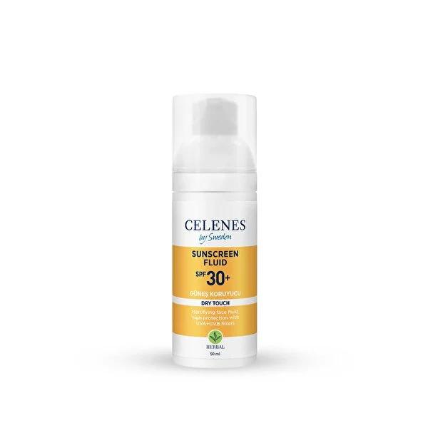 Celenes By Sweden Mineral Sunscreen Lotion Dry Touch SPF30 - Organic Sun Protection, Matte Finish, Fragrance-Free, 1.69 fl oz Celenes By Sweden Mineral Sunscreen SPF30 - Organic & Dry Touch mineral sunscreen, organic sun protection, SPF30 sunscreen, dry touch sunscreen, fragrance-free sunscreen, non-greasy sunscreen, matte finish sunscreen, UVA/UVB protection, sunburn prevention, skin care, cosmetics, outdoor protection, daily skincare, paraben-free, Vitamin E, Nordic extracts