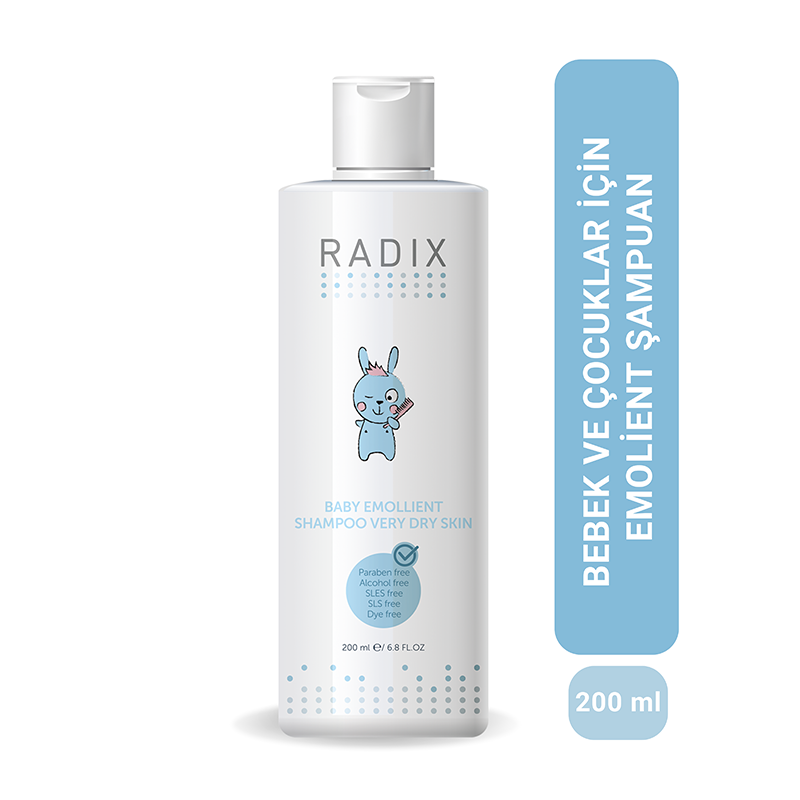 Radix Emolient Baby Shampoo for Very Dry Skin 200 ml