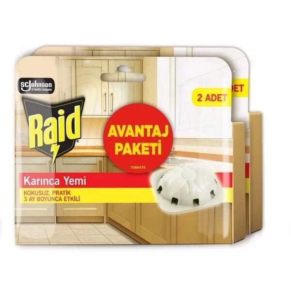 Raid Ant Bait Station Long-Lasting Control 2-Count