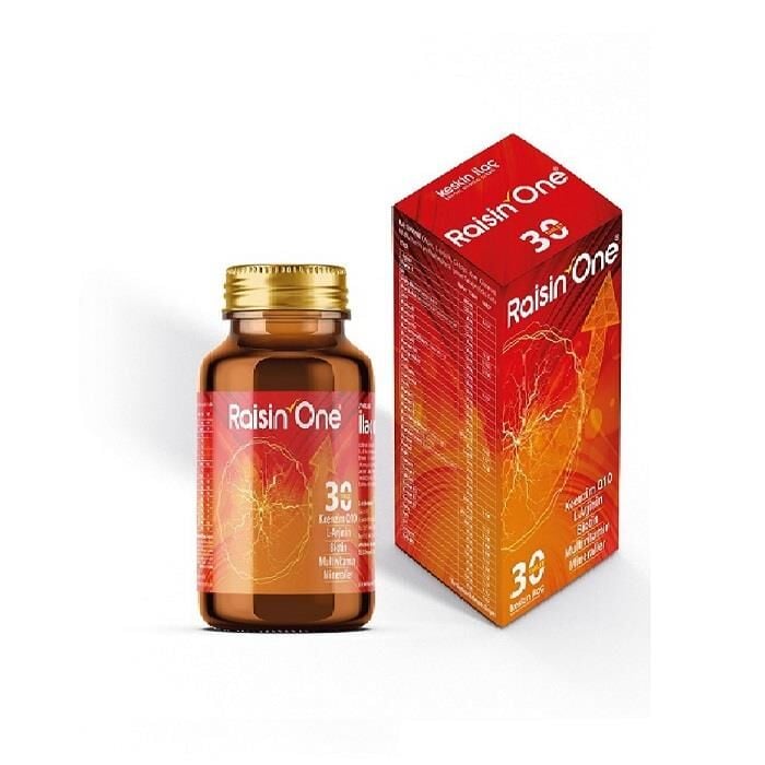 Arthroline Raisin ONE Multivitamin with CoQ10 30 Tablets