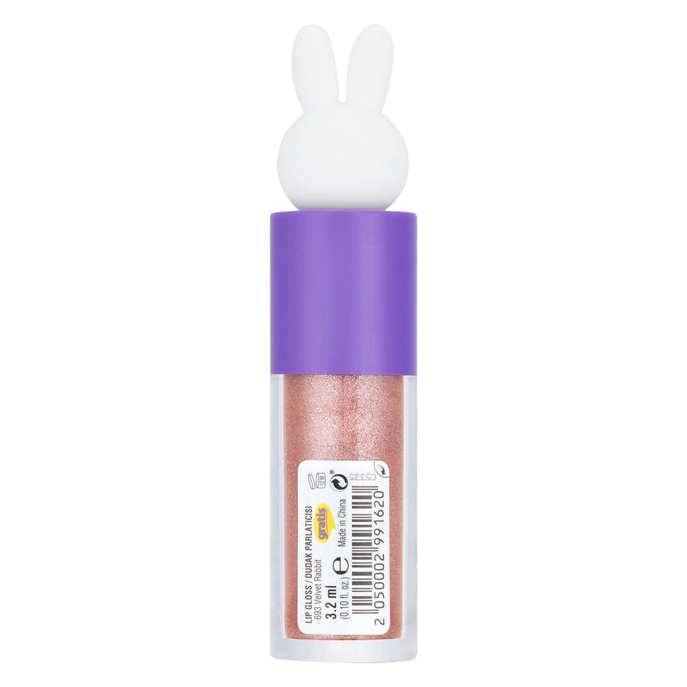 Beaulis Hunny Bunny Lip Gloss 693 Velvet Rabbit 4.5ml