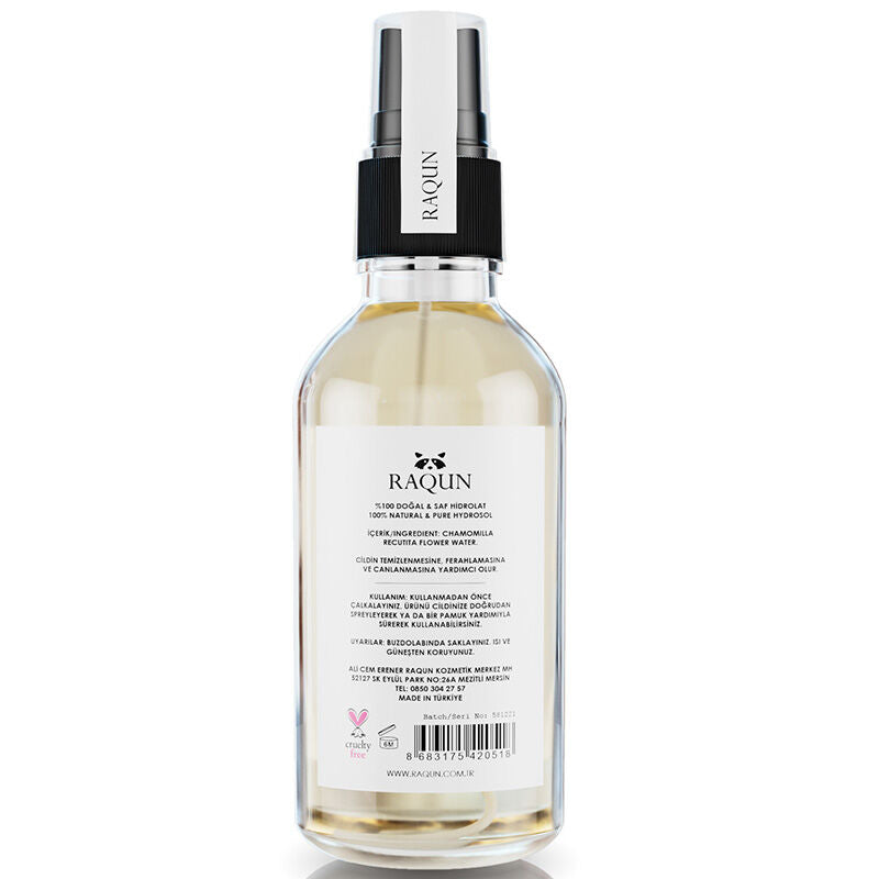 Raqun 100% Natural Chamomile Water Soothing Face Toner 100 ml