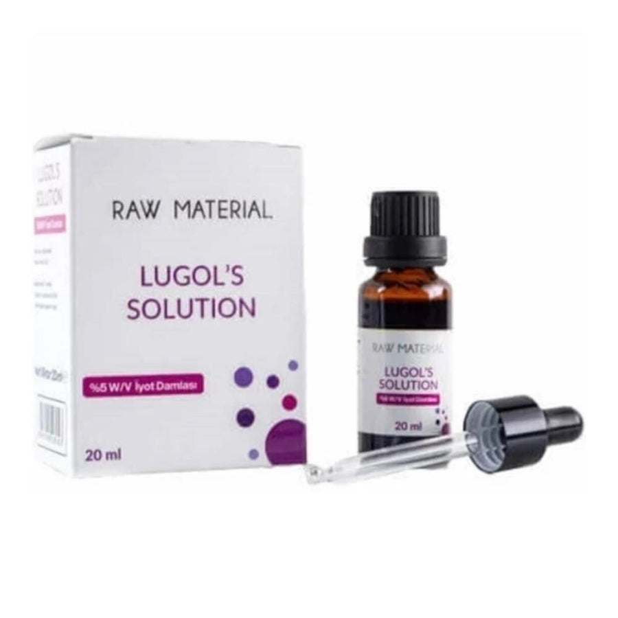 Raw Material Lugols Solution 5% Iodine Drops 30ml