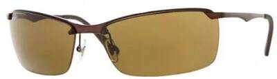 Ray-Ban 3359 014/73 Brown Metal Classic Sunglasses