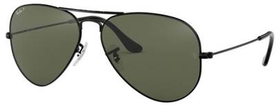 Ray-Ban 3025 002/58 Aviator Polarized Sunglasses 55mm