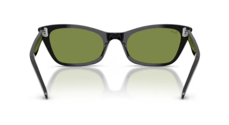 Ray-Ban 0RB2299 Lady Burbank Classic Black Sunglasses 52mm