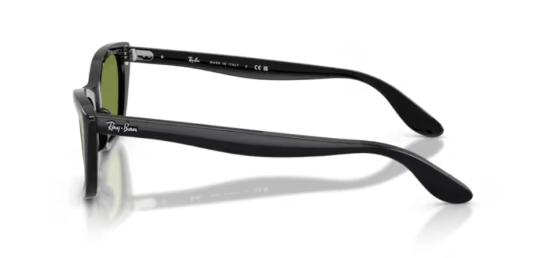 Ray-Ban 0RB2299 Lady Burbank Classic Black Sunglasses 52mm