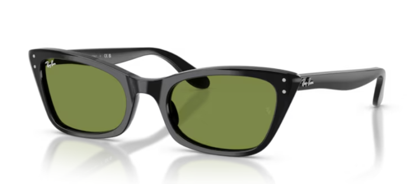 Ray-Ban 0RB2299 Lady Burbank Classic Black Sunglasses 52mm