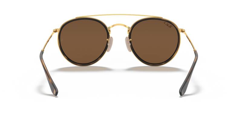 Ray-Ban 0RB3647N 001/5751 Men's Round Metal Sunglasses 51mm