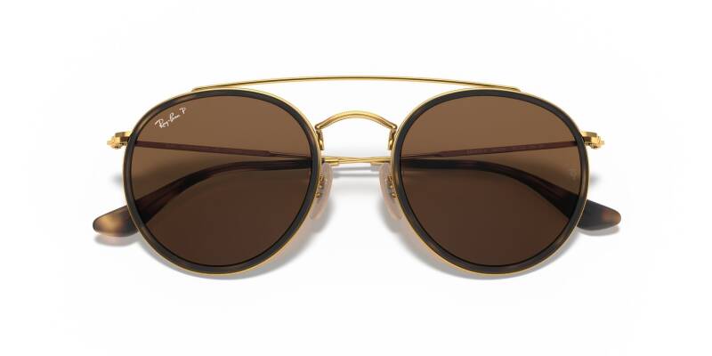 Ray-Ban 0RB3647N 001/5751 Men's Round Metal Sunglasses 51mm