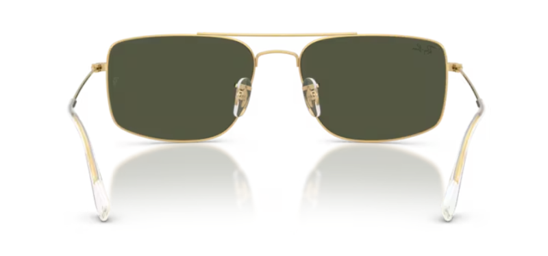 Ray-Ban 0RB3779 Gold Aviator Sunglasses for Men 59mm