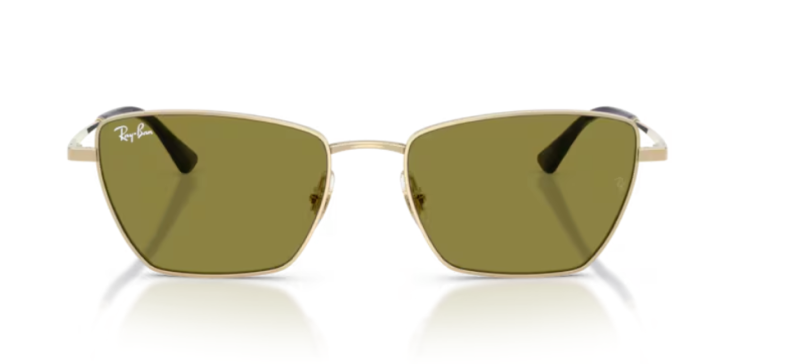 Ray-Ban 0RB3783 9213/2 Men's Square Sunglasses - Gold/Brown 56mm