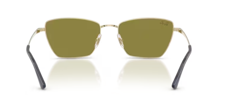 Ray-Ban 0RB3783 9213/2 Men's Square Sunglasses - Gold/Brown 56mm