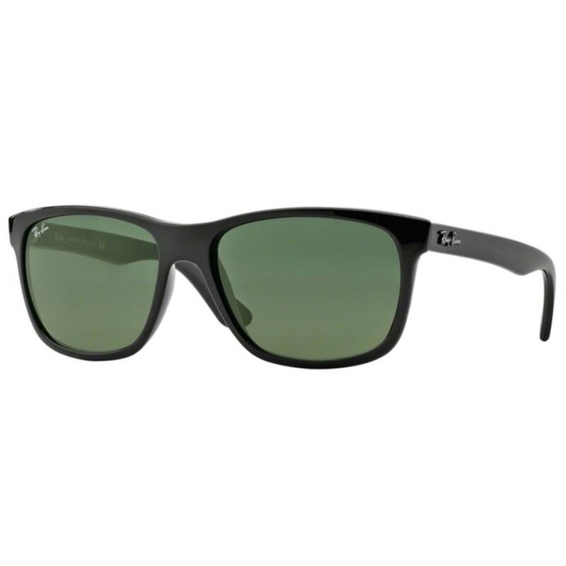 Ray-Ban 0RB4181-601/57 Men's Sunglasses with Green Lenses 57mm