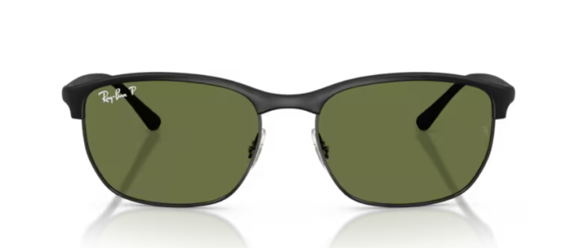 Ray-Ban 0RB4469 Matte Black Square Men's Sunglasses 59mm