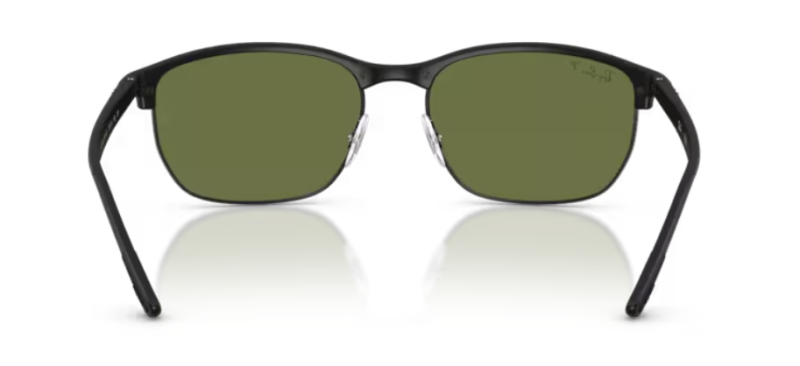 Ray-Ban 0RB4469 Matte Black Square Men's Sunglasses 59mm