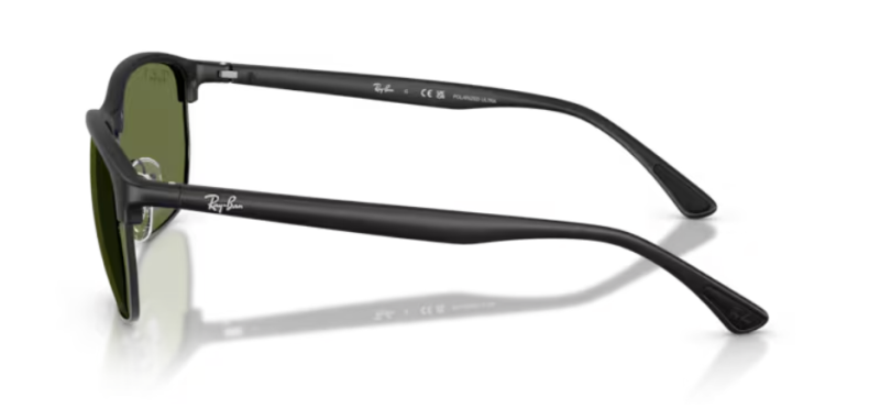 Ray-Ban 0RB4469 Matte Black Square Men's Sunglasses 59mm