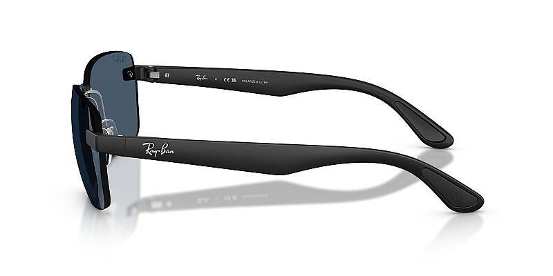 Ray-Ban 0RB4470CH Polarized Men's Rectangular Sunglasses 62mm