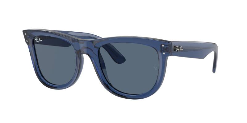 Ray-Ban 0RBR0502S Unisex Sunglasses with Blue Lenses 53mm