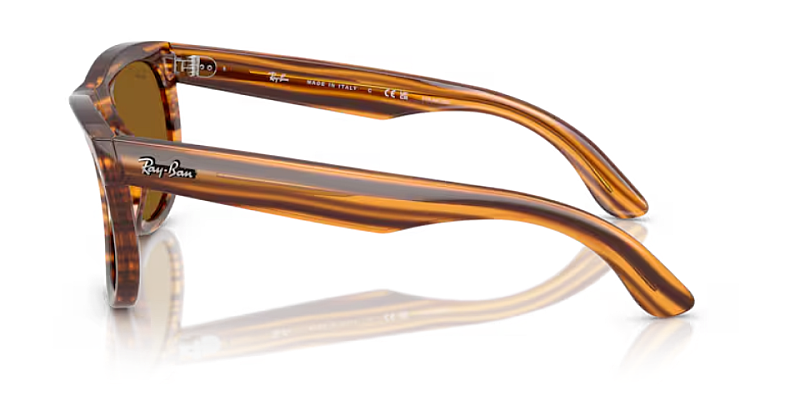 Ray-Ban 0RBR0502S Unisex Sunglasses with Polarized Lenses 53mm