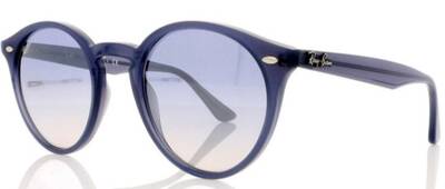 Ray-Ban 2180 6232/7B Round Blue Gradient Sunglasses 51mm
