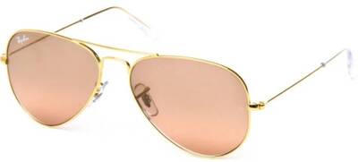 Ray-Ban 3025 019/Z2 Aviator Sunglasses with Pink Mirror Lenses 58mm
