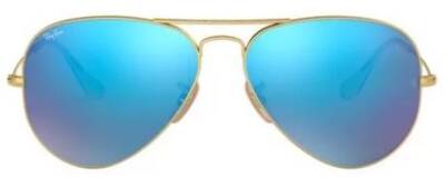 Ray-Ban Aviator 3025 Gold Metal Mirror Sunglasses 58mm