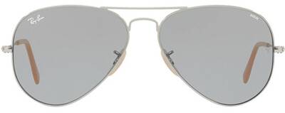 Ray-Ban 3025 9065/15 Aviator Sunglasses with Evolve Blue Lenses