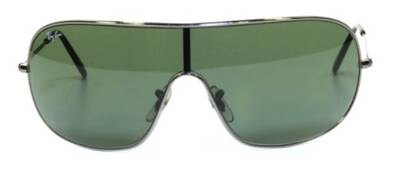 Ray-Ban 3311 004/71 Gunmetal Grey Metal Sunglasses Standard