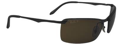 Ray-Ban 3359 014/83 Polarized Brown Metal Sunglasses