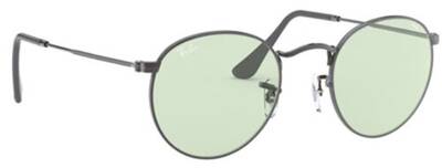 Ray-Ban 3447 004/T1 Round Metal Sunglasses Gunmetal 50mm