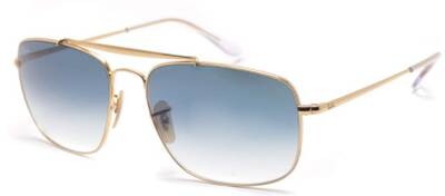 Ray-Ban 3560 001/3F Gold Metal Gradient Sunglasses 61mm