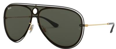 Ray-Ban 3605-N 187/71 Gold Metal Aviator Sunglasses