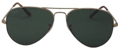 Ray-Ban 3689 9147/31 Aviator Metal Sunglasses Gold 58mm