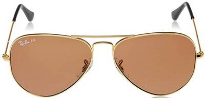 Ray-Ban 3025 001/4I Aviator Gold Metal Sunglasses 55mm