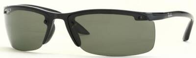 Ray-Ban 4056 601-S/71 Matte Black Wrap Sunglasses 63mm