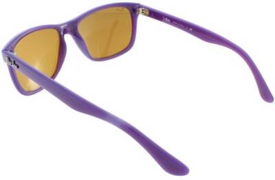 Ray-Ban 4181 6034 Purple Frame Sunglasses with Brown Lenses