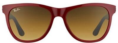 Ray-Ban 4184 6044/85 Square Sunglasses in Red 54mm