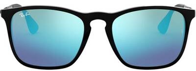 Ray-Ban 4187 Chris Mirror Lens Square Sunglasses 54mm