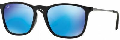 Ray-Ban 4187 Chris Mirror Lens Square Sunglasses 54mm