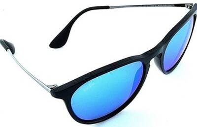 Ray-Ban 4187 Chris Mirror Lens Square Sunglasses 54mm