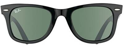 Ray-Ban 4340 601 Classic Wayfarer Sunglasses Black 50mm