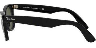 Ray-Ban 4340 601 Classic Wayfarer Sunglasses Black 50mm