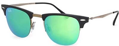 Ray-Ban 8056 176/3R Copper Metal Green Mirror Sunglasses 51mm