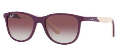 Ray-Ban 9077S 7134/8G Purple Square Sunglasses 49mm